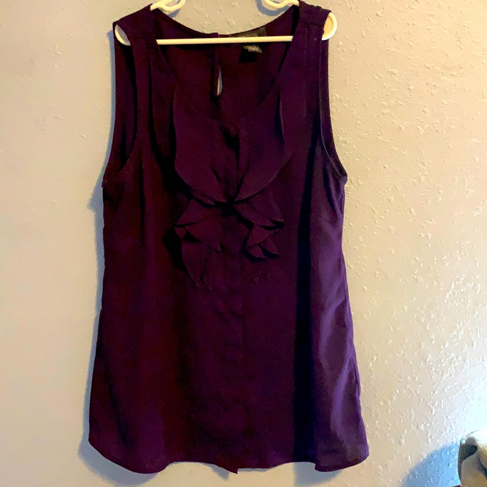 Purple Kenneth Cole reaction top